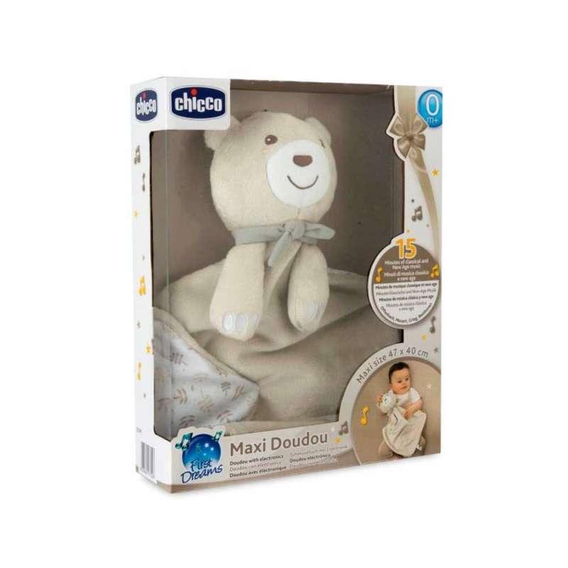 CHICCO PLISANA IGRACKA POPLUN MEDVJEDIC, NEUTRAL, 0M+ 