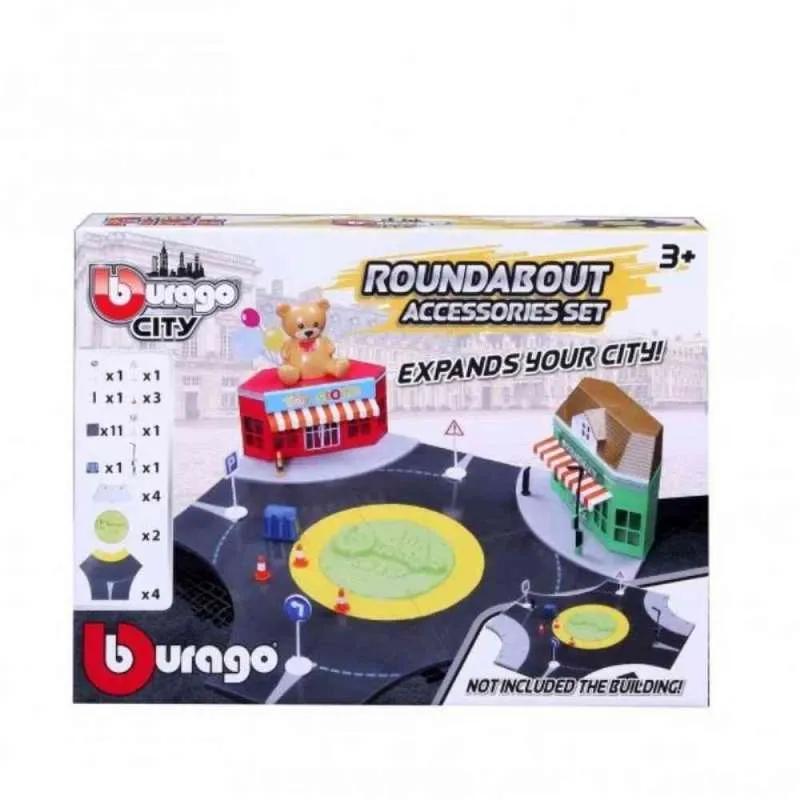 BBURAGO 1/43 BBURAGO CITY ROUNDABOUT PLAYSET
