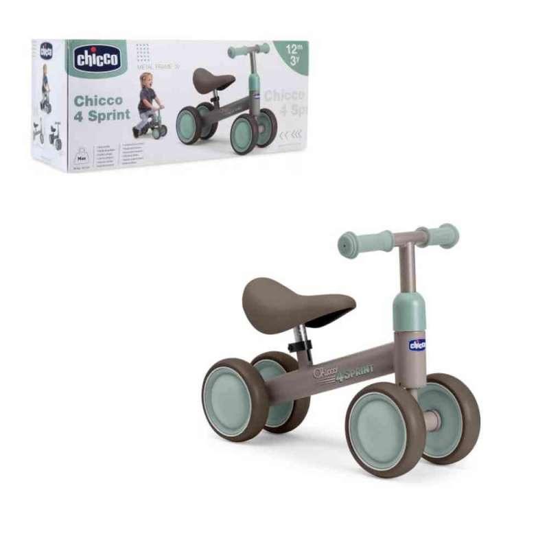 CHICCO BALANS BICIKL NA 4 KOTACA, SPRINT PASTEL 