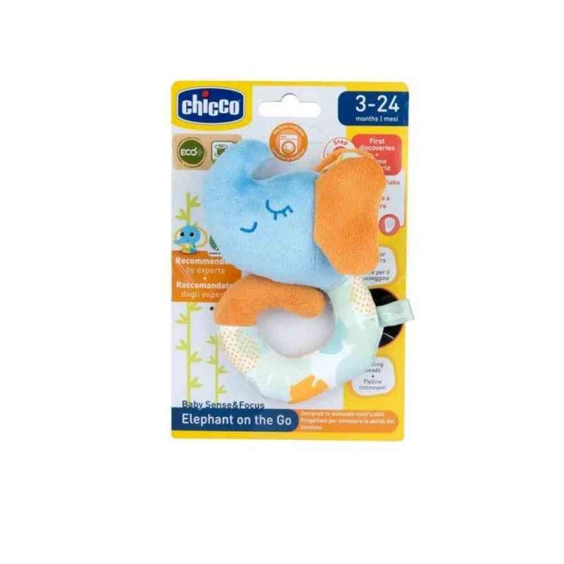 CHICCO MEKANA ZVECKA, SLONIC, 3M+ 