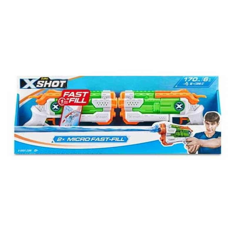 19048 XSHOT WATER- WATER WARFARE-WATER BLASTER- Fast Fill Blaster Small 2PK 
