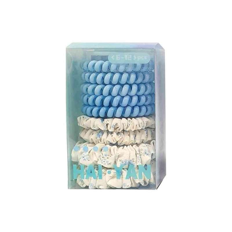 GUMICE ZA KOSU SET PASTEL 