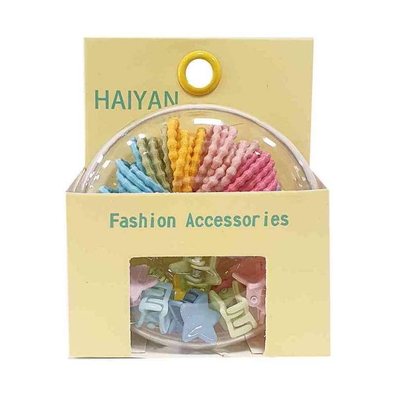 GUMICE ZA KOSU SET U KUTIJI ASST