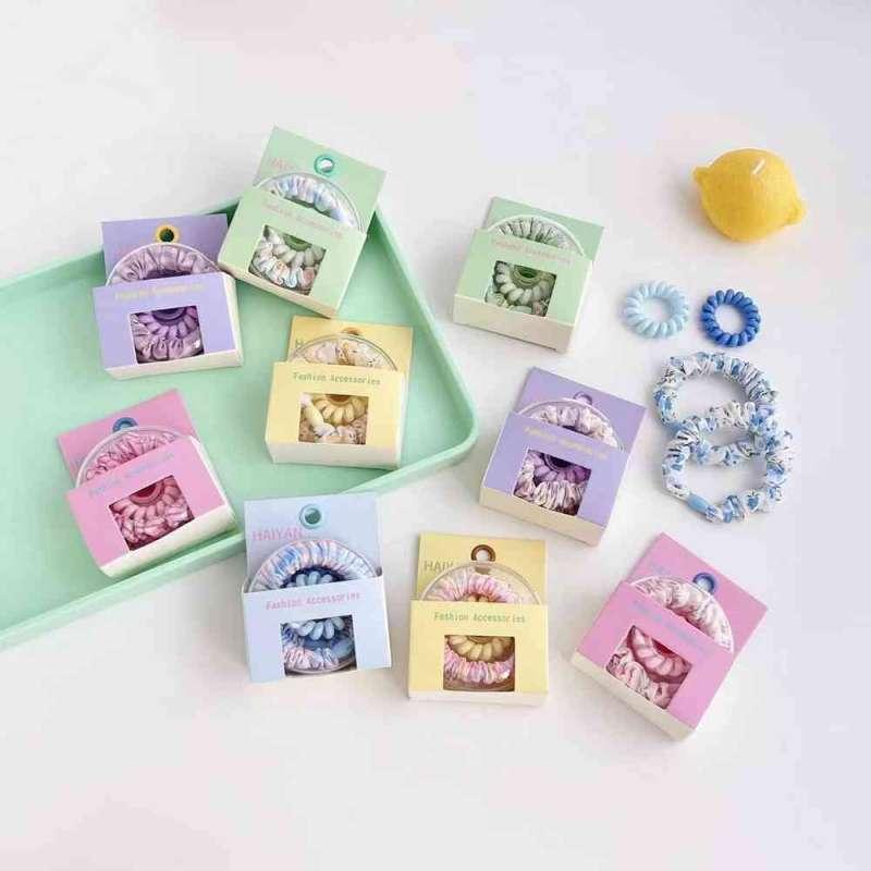 GUMICE ZA KOSU DONUT PASTEL ASST 