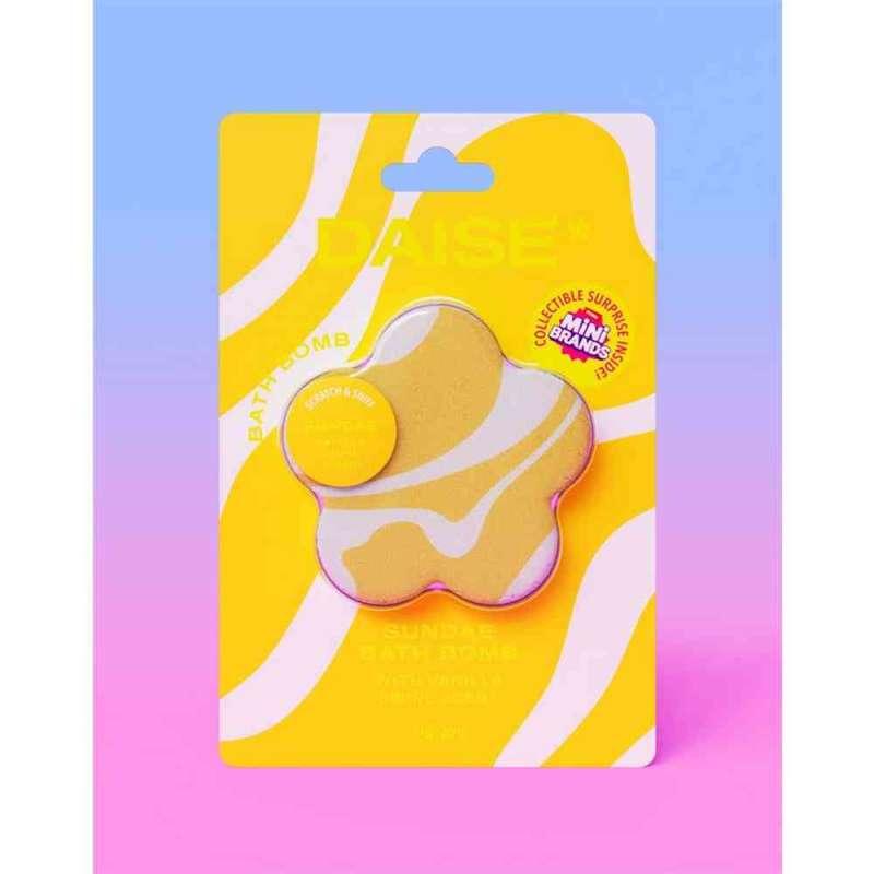 DSE: DAISE SUNDAE BATH BOMB ? VANILLA SWIRL SCENT 3oz 
