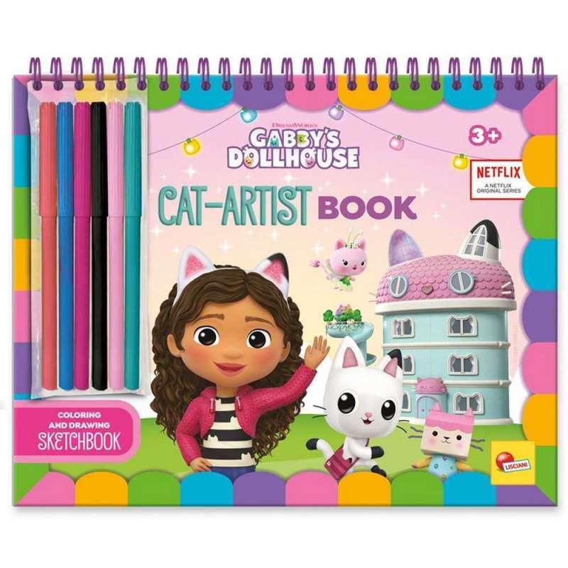 GABBY'S DOLLHOUSE CAROBNA KNJIGA GAB-TASTIC NACRTAJ I OBOJI (8) 