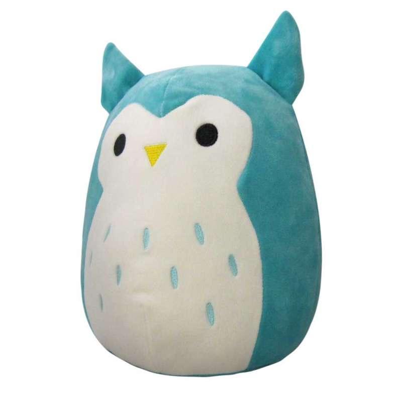SQU: SQUISHMALLOWS 30CM - PLAVOZELENA SOVA WINSTON