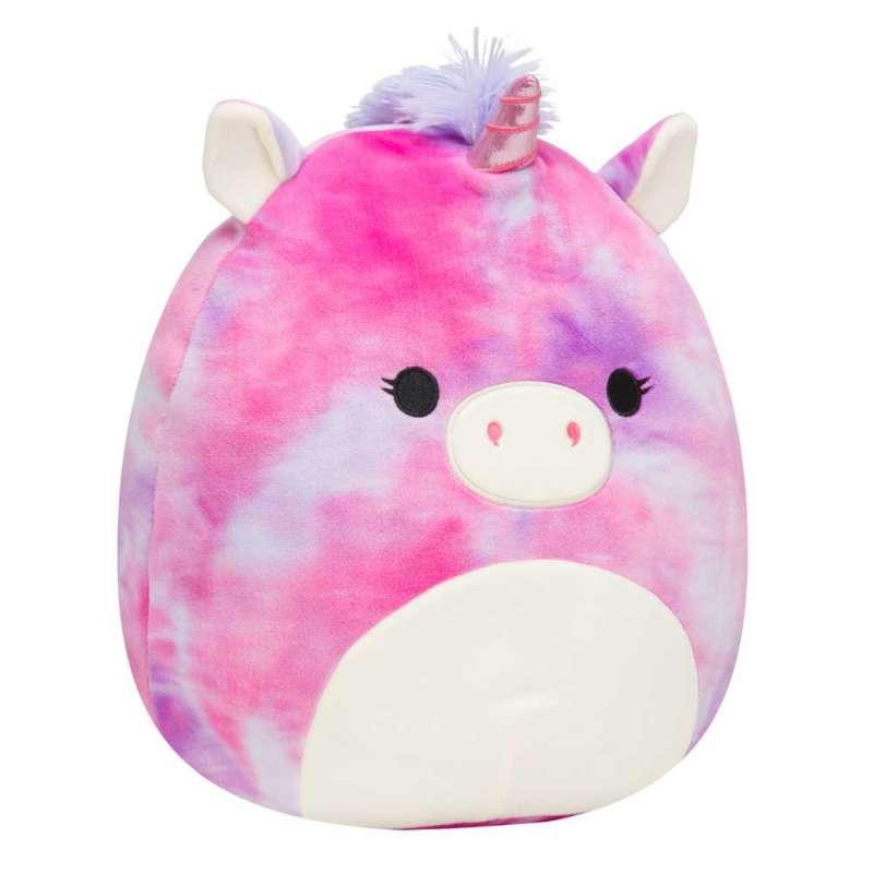 SQU: SQUISHMALLOWS 30CM - ROZA-LJUBICASTI TIE-DYE JEDNOROG LOLA