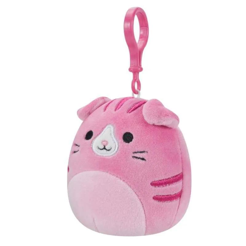 SQU: SQUISHMALLOWS CLIP-ON 9CM - ROZA SKOTSKA FOLD MACKA GERALDINE