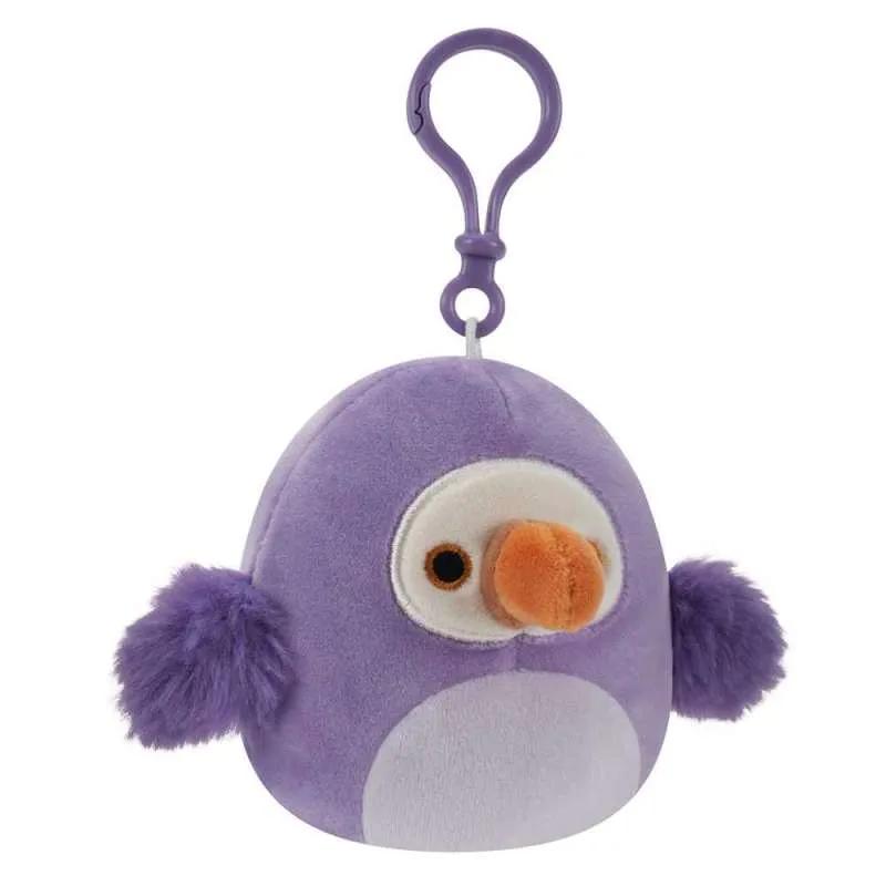 SQU: SQUISHMALLOWS CLIP-ON 9CM - LJUBICASTA PTICA DODO NEHA