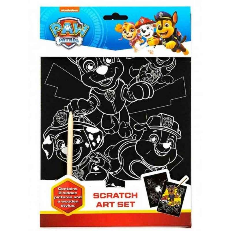 PAW PATROL SCRATCH ART SET 