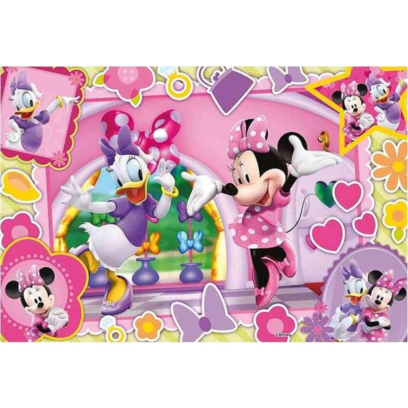 PUZZLE SLOZI I OBOJI DF PLUS 60 KOM-MINNIE 