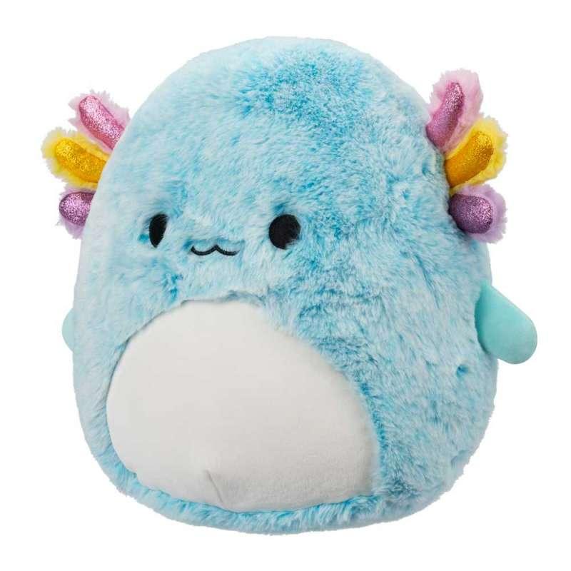 SQU: SQUISHMALLOWS FUZZAMALLOW 30CM - PLAVOZELENI AXOLOTL IRINA