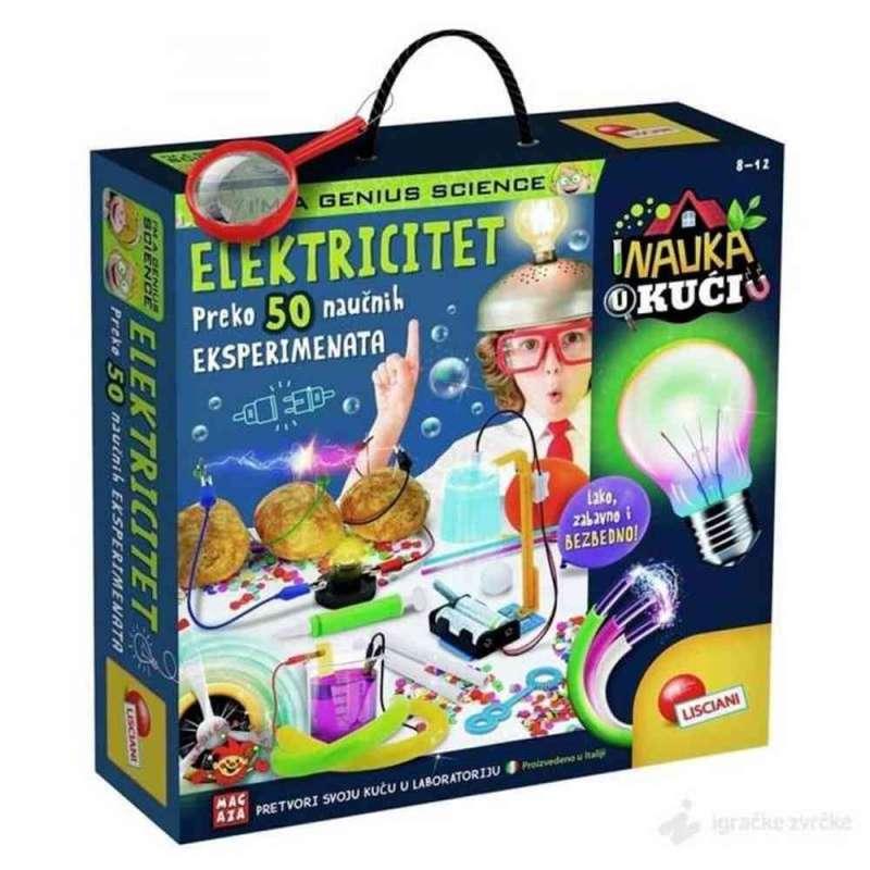 MALI GENIJE EDUKATIVNA IGRA ELEKTRICITET LISCIANI 