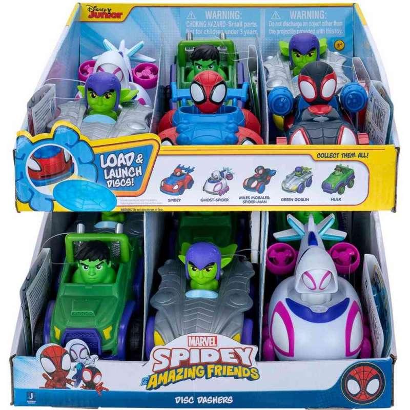 SPIDEY AND AMAZING FRIENDS - MINI VOZILA S ISPALJIVACEM DISKOVA