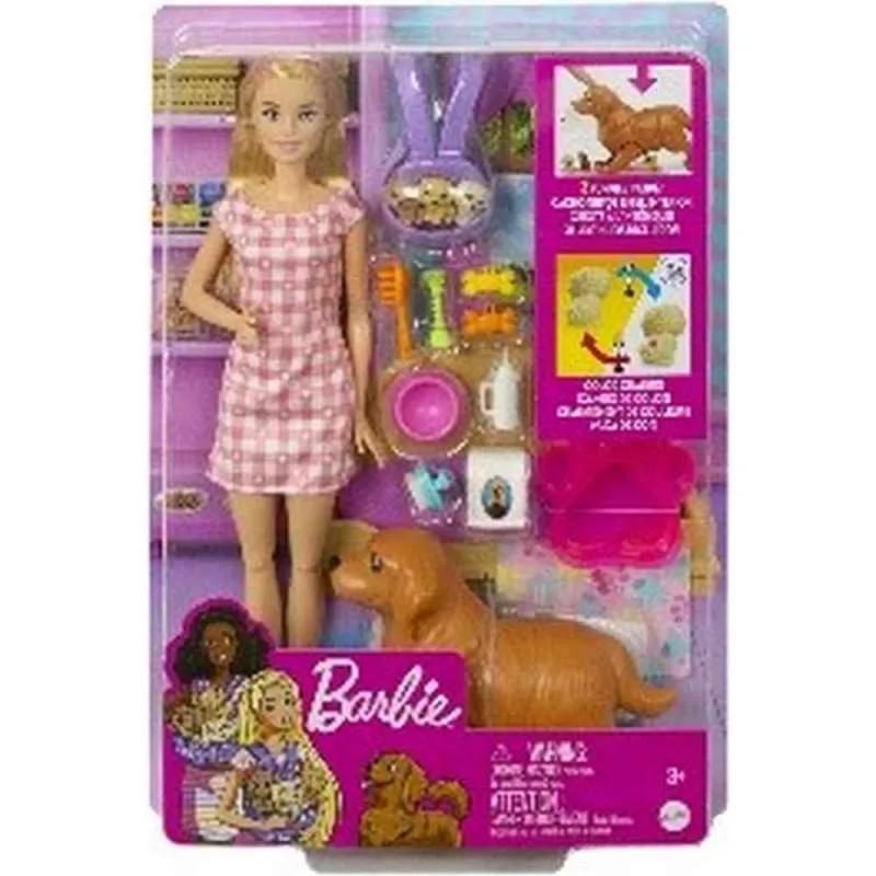 BARBIE SET PSICI I LUTKA
