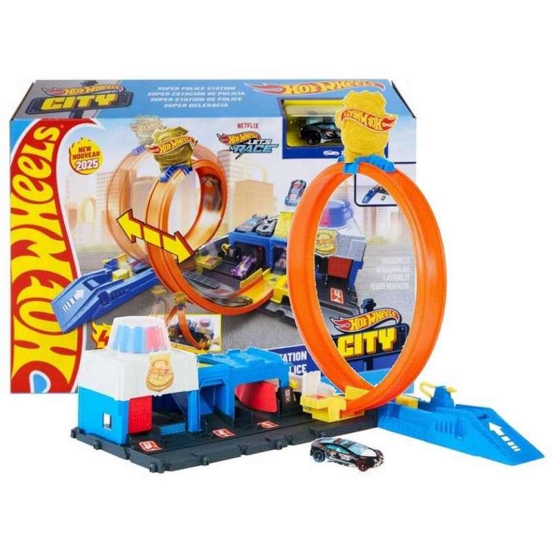 HW CITY SET SA STAZOM-POLICIJSKA STANICA 