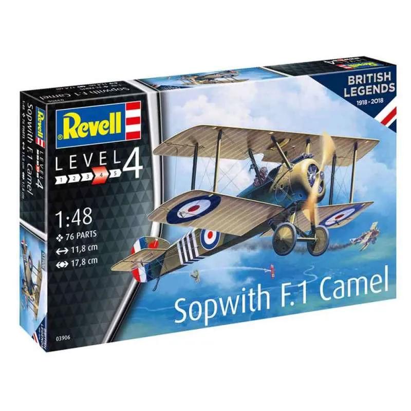 REVELL MAKETA BRITISH LEGENDS SOPWITH F1 CAMEL