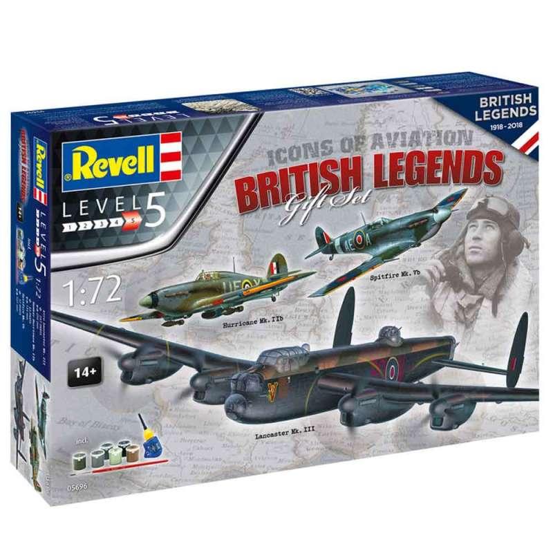 REVELL MAKETA BRITISH LEGENDS GIFT SET