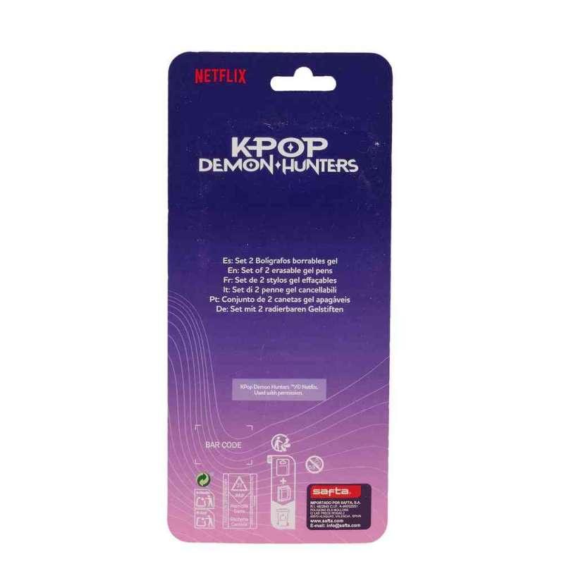 HEMIJSKA OLOVKA SA GUMICOM PISI BRISI 2 KOM K-POP DEMON HUNTERS 