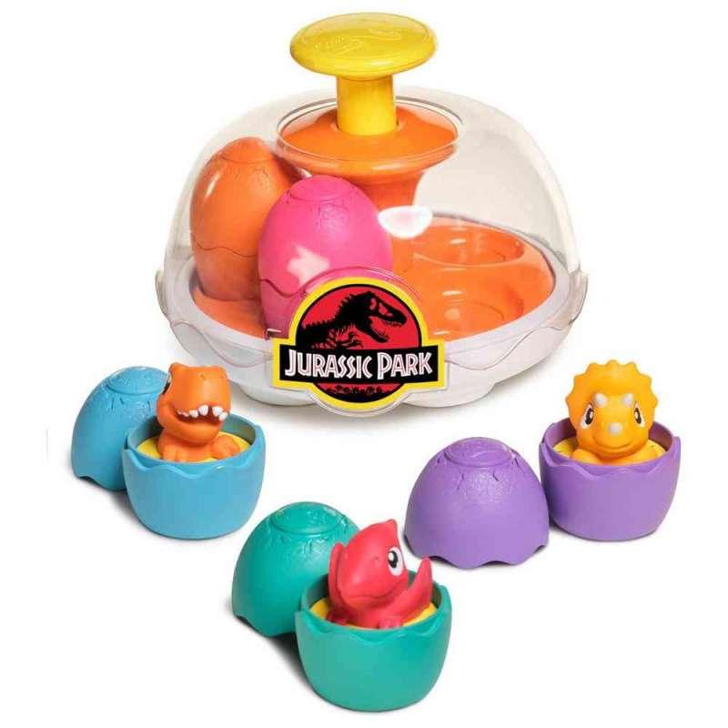 TOMY SPIN & HATCH DINO EGGS 
