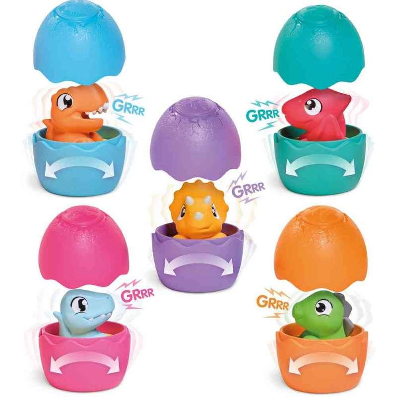 TOMY SPIN & HATCH DINO EGGS 