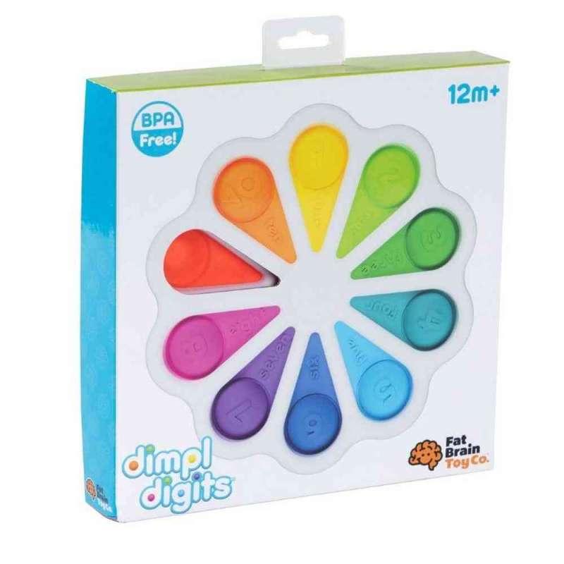 TOMY FAT BRAIN DIMPL DIGITS SENZORNI BEBI SET