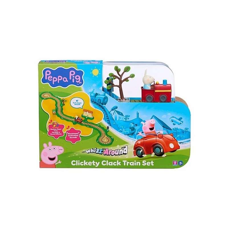 TO8344 PEPPA PIG WHIZZ AROUND CLICKETY CLACK VLAKIĆ SET 