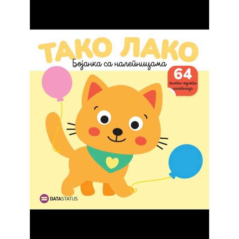 TAKO LAKO: MACA - BOJANKA SA NALJEPNICAMA 