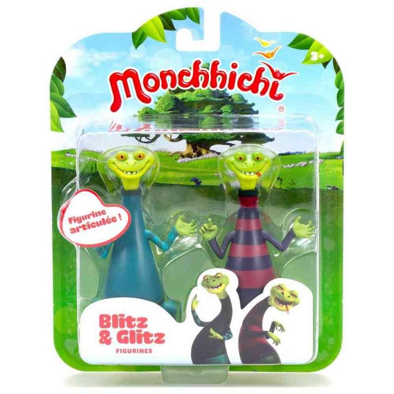 MONCHHICHI: BLITZ&GLITZ FIGURINE - 2 FIGURE PACK 