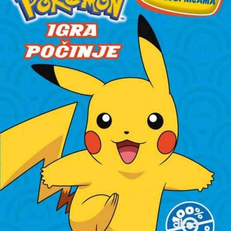 POKEMON - IGRA POCINJE - ZABAVA ZA 5 S NALJEPNICAMA 