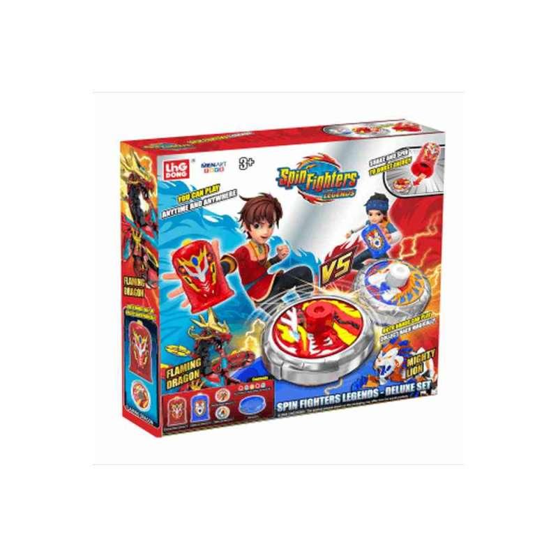 SPIN FIGHTERS LEGENDS - DELUXE SET 