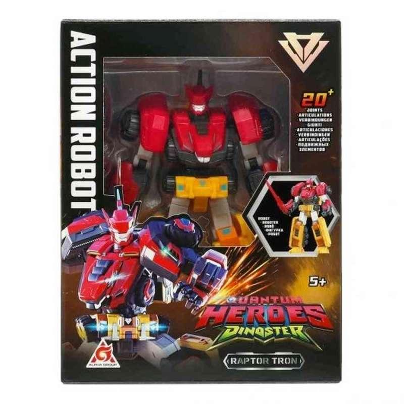 TWD580872 DINOSTER FIGURA 13 CM RAPTOR TRON 