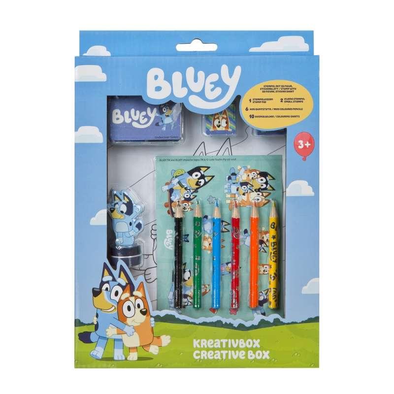 KREATIVNI SET ZA CRTANJE BLUEY  UNDERCOVER 