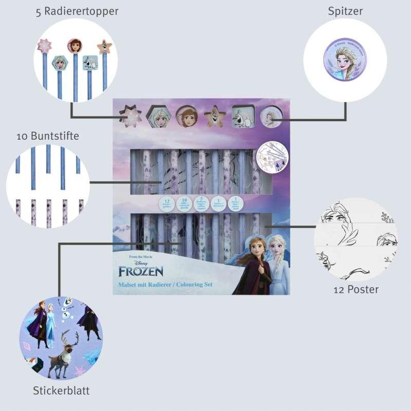 KREATIVNI SET ZA CRTANJE FROZEN UNDERCOVER 