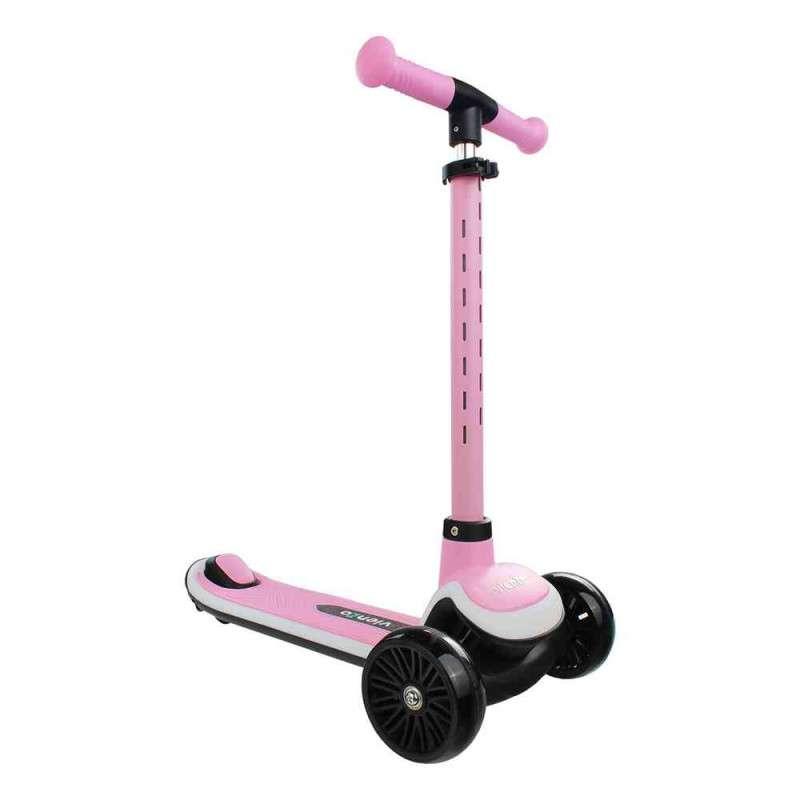 VIE038P VIENTO SVJETLEĆI TROTINET PINK