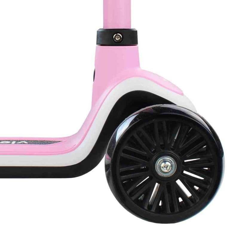 VIE038P VIENTO SVJETLEĆI TROTINET PINK