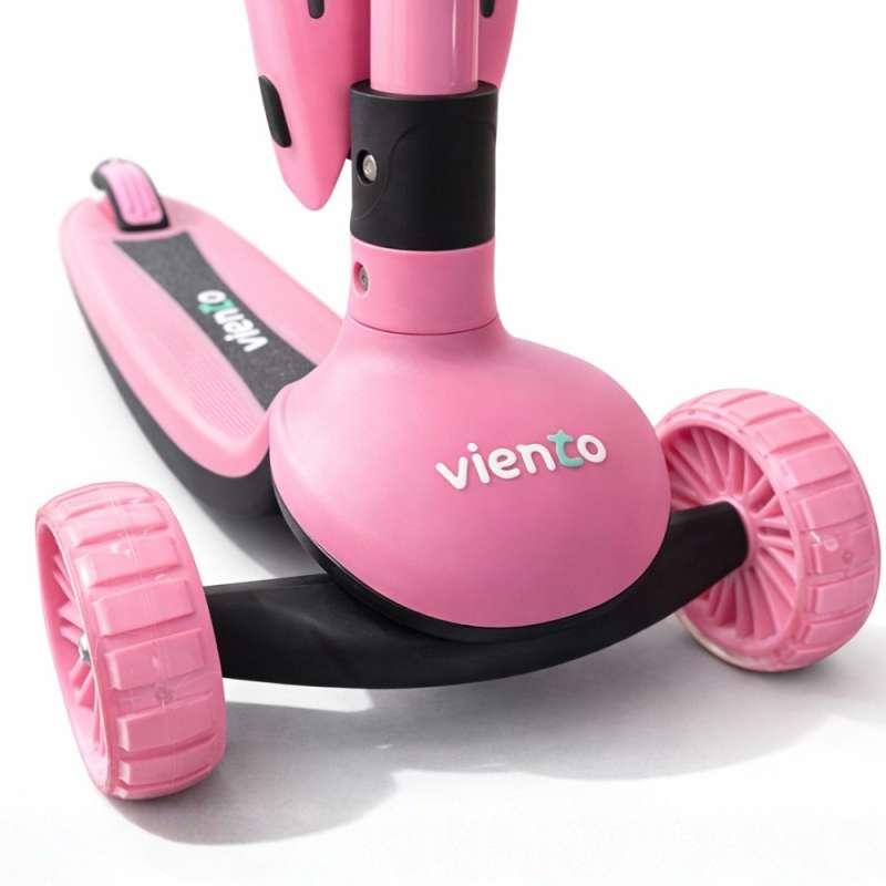 VIE057P VIENTO SVIJETLEĆI 2 U 1 TROTINET PINK 