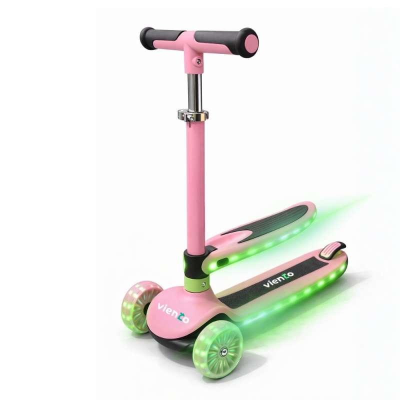 VIE057P VIENTO SVIJETLEĆI 2 U 1 TROTINET PINK 