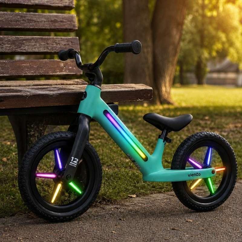 VIEB360C VIENTO BALANS BIKE CYAN 