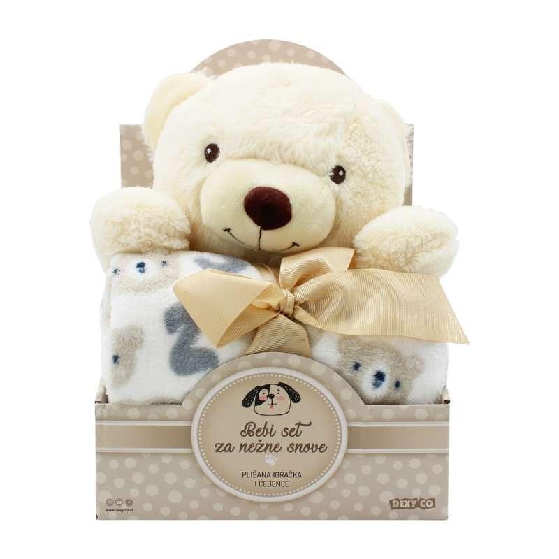 YD533703 SWEET DREAMS SET ZA NJEŽNE SNOVE IGRAČKA MEDO BEŽ