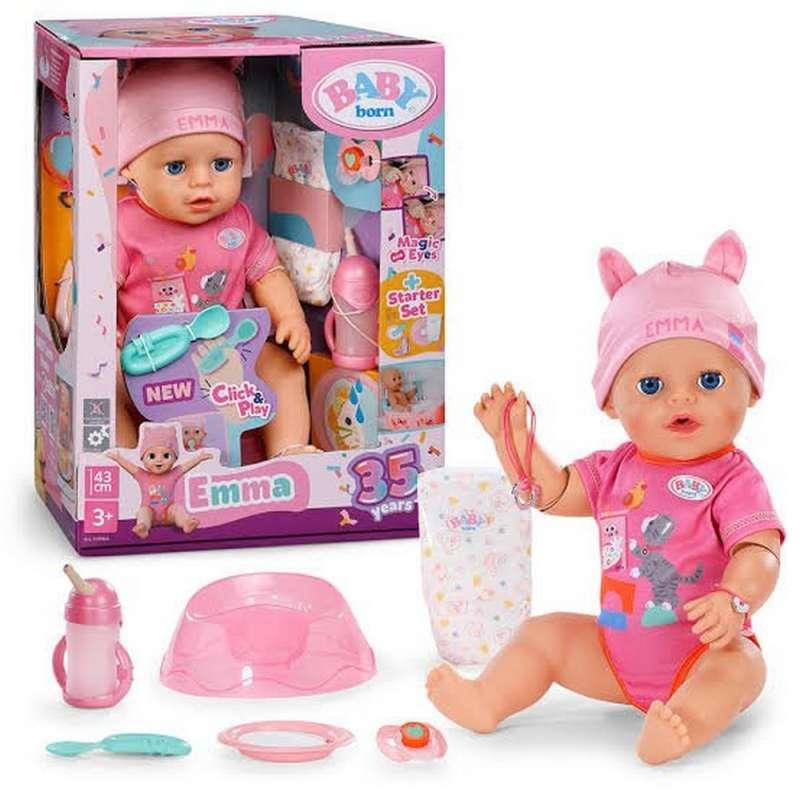 ZF839966 BABY BORN EMA CLICK AND PLAY 43 CM 