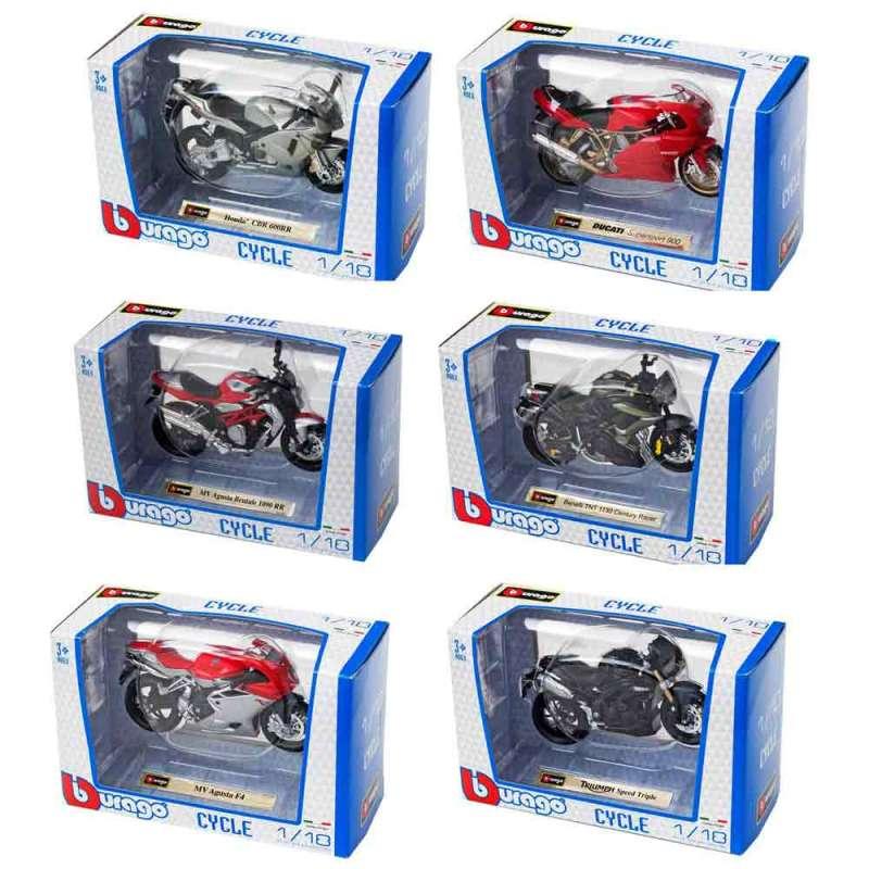 BURAGO MOTOCIKLI 1 18 