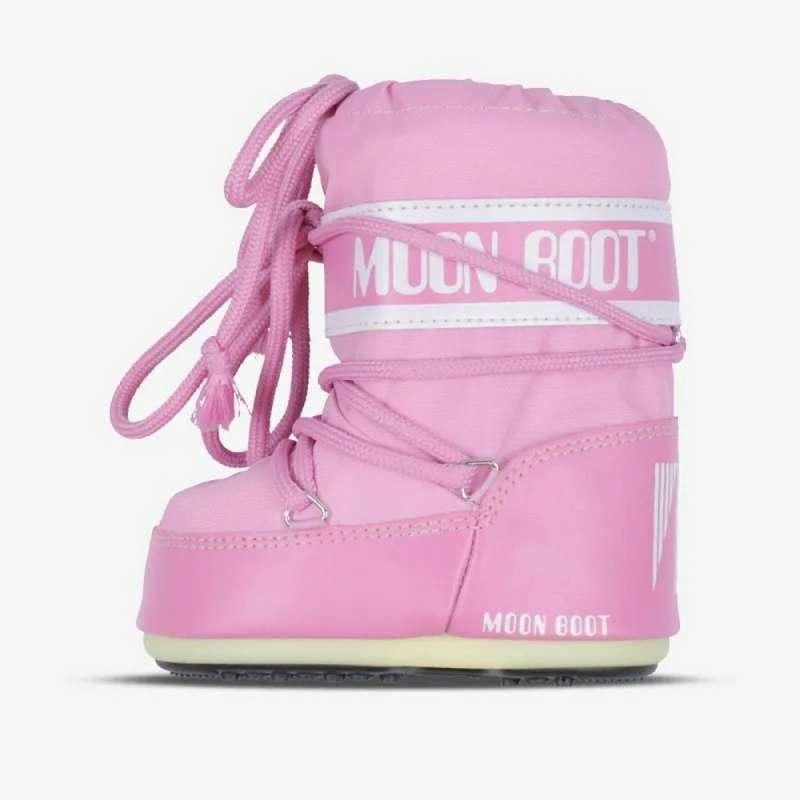 MOON BOOT CIZME ICON MINI NYLON PINK 