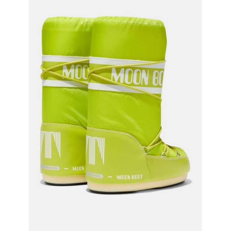 MOON BOOT CIZME ICON NYLON LIME 