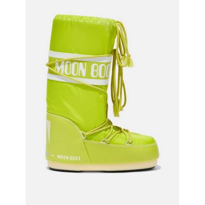 MOON BOOT CIZME ICON NYLON LIME 