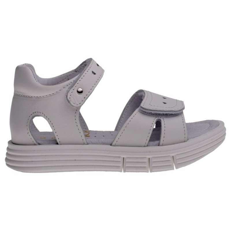 POLLINO SANDALE BEBI I TEEN BIANCO 