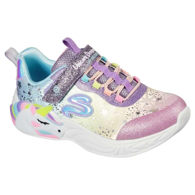 SKECHERS PATIKE S LIGHTS-UNICORN DRE
