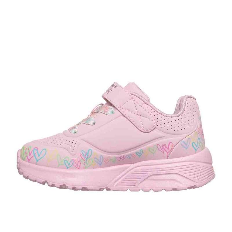 SKECHERS PATIKE UNO LITE-HEART CRAZE 