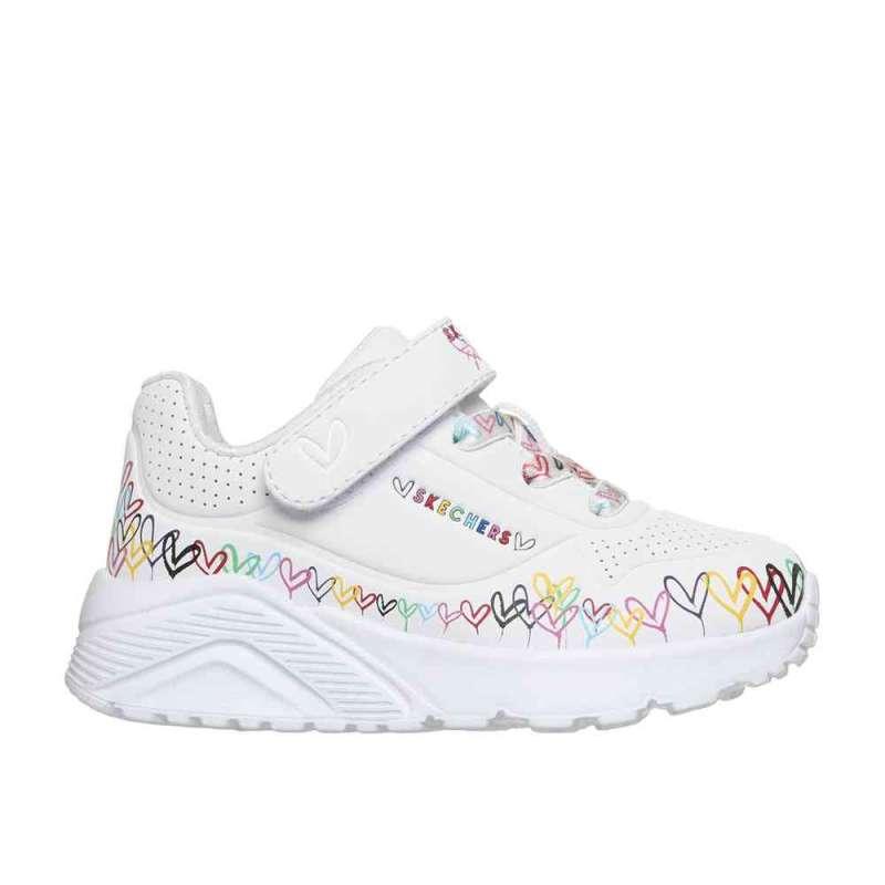 SKECHERS PATIKE UNO LITE-HEART CRAZE 